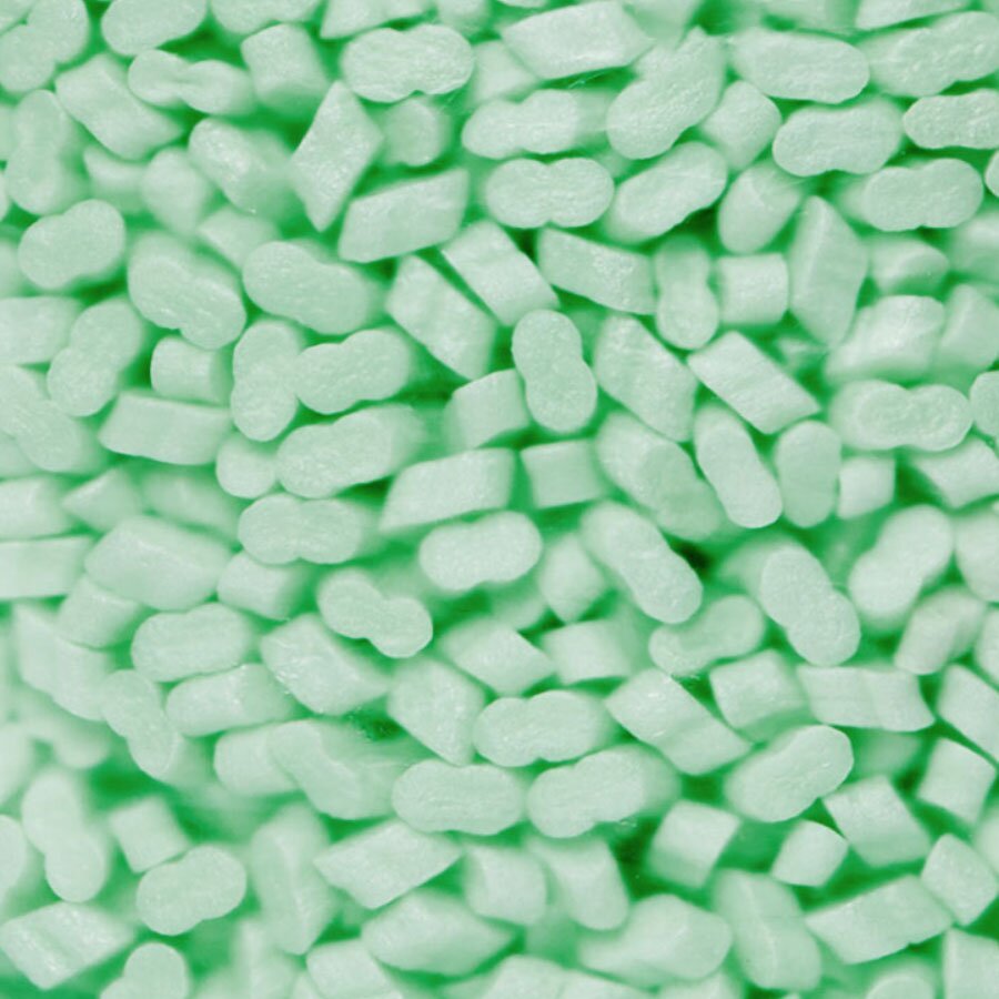 Verpackungschips, flo-pak Green, 100% recycelt 