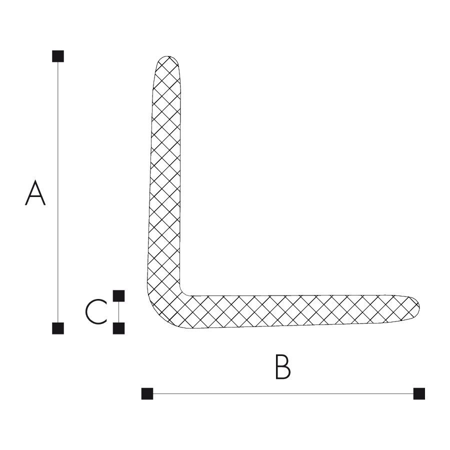 NOMAPACK�  L-Profil, 35% recycelt