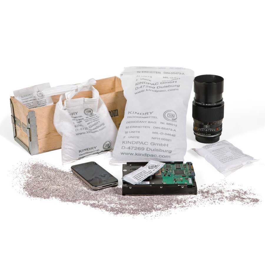 Trockenmittelbeutel schtzen vor Transport- und Lagerschden