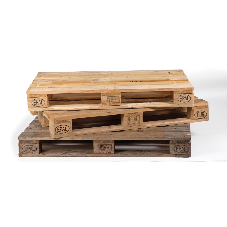 Europaletten sind in drei verschiedenen Ausfhrungen neu, neuwertig oder gebraucht erhltlich