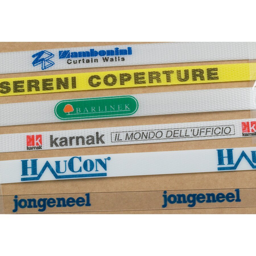 Umreifungsb�nder sind individuell bedruckbar