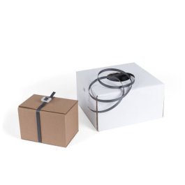 PP-Umreifungsband, Spendekarton