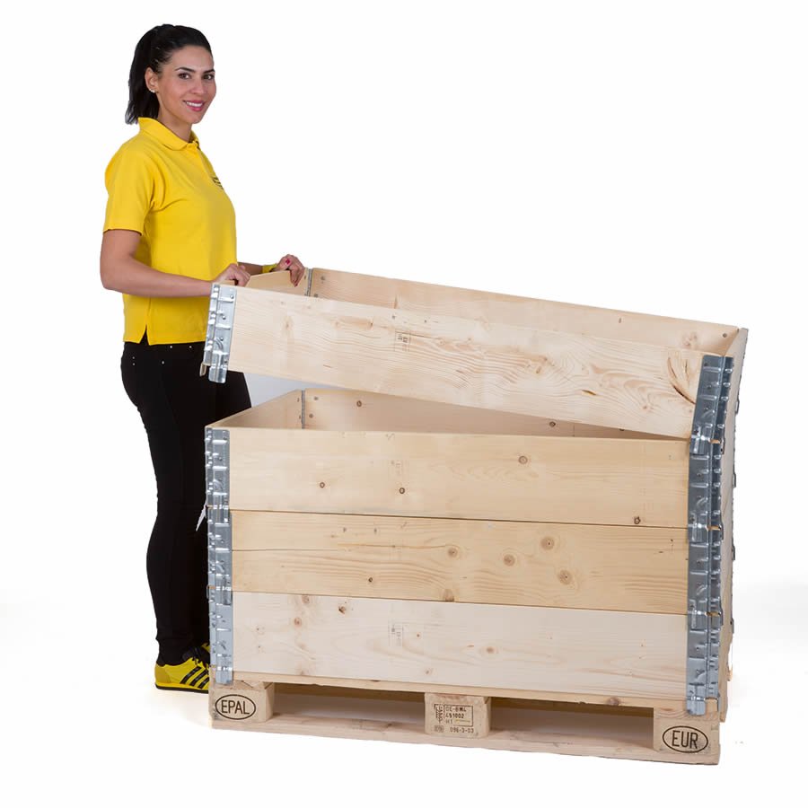 Die Aufsatzrahmen sind ganz leicht beliebig bis zur gewnschten Hhe aufeinandersetzbar