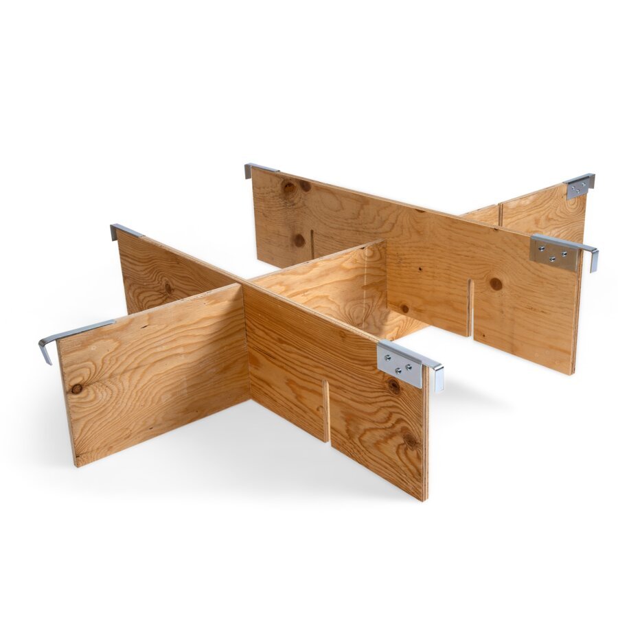 Praktische Unterteilung in 2 bis 16 Fcher mglich