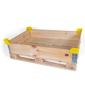 Kunststoff-Stapelecken für Aufsatzrahmen