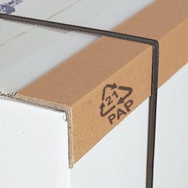 Kantenschutzleisten aus Vollpappe