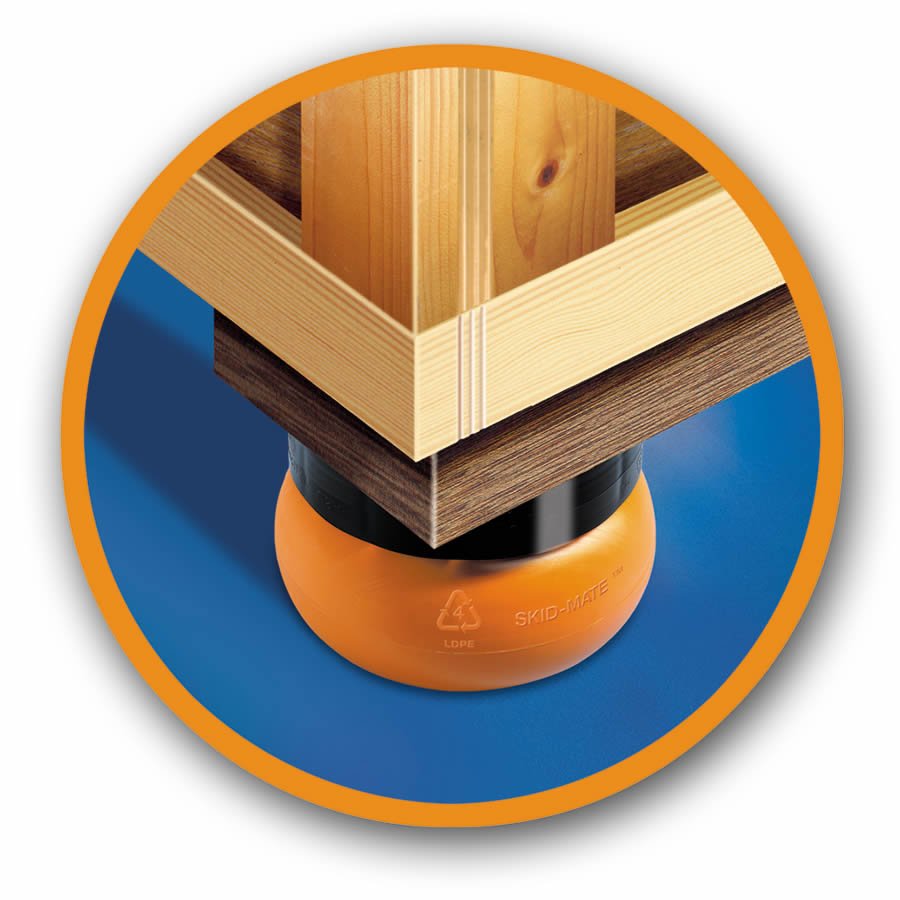 Dmpfungsfu Skid Mate fr Paletten