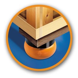 SKID-MATE Dmpfungsfe fr Paletten und Holzkisten