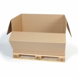 Palettencontainer mit Ladeklappe