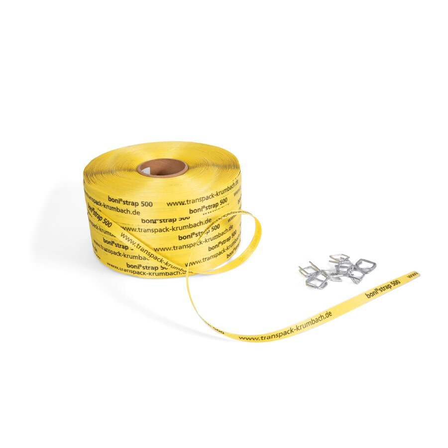 Die Festigkeit des bonistrap 500 ist mit Stahlband vergleichbar, im Gegensatz dazu aber korrosionsfrei