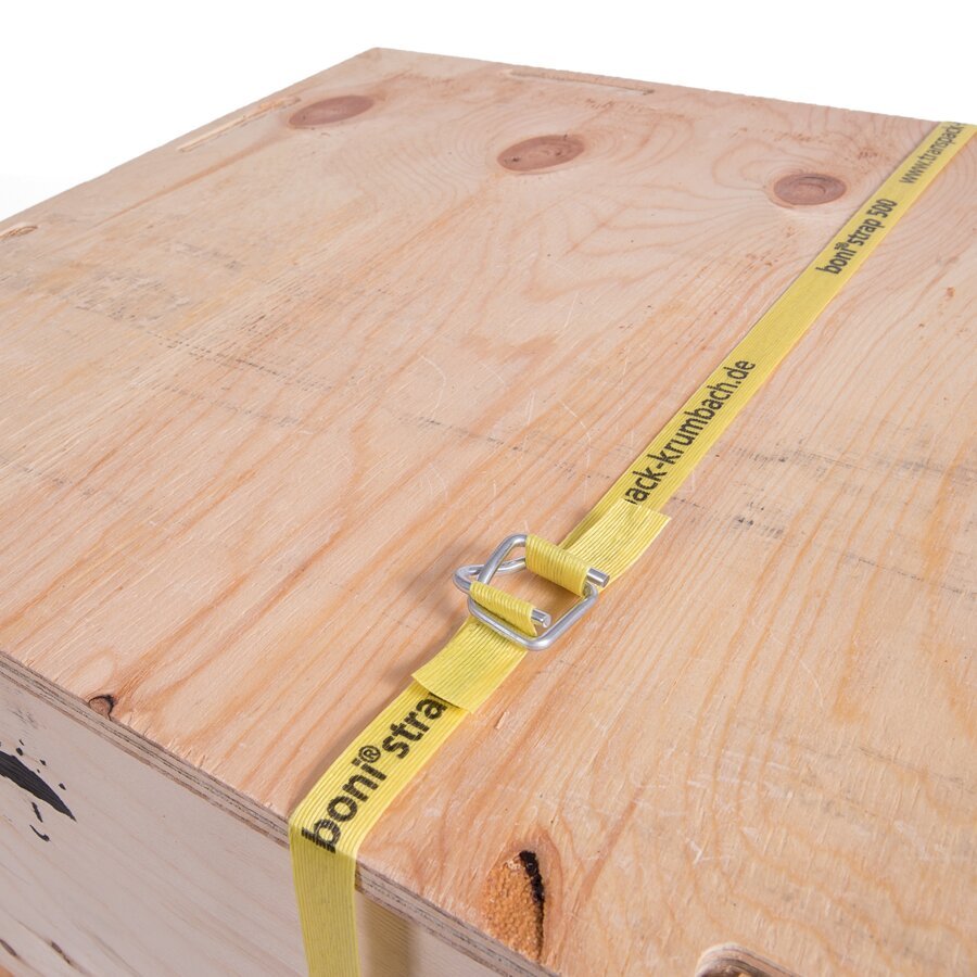 Hchste Verschlussfestigkeit erreichen Sie mit Verschlussklemmen fr Komposit- und Textilband