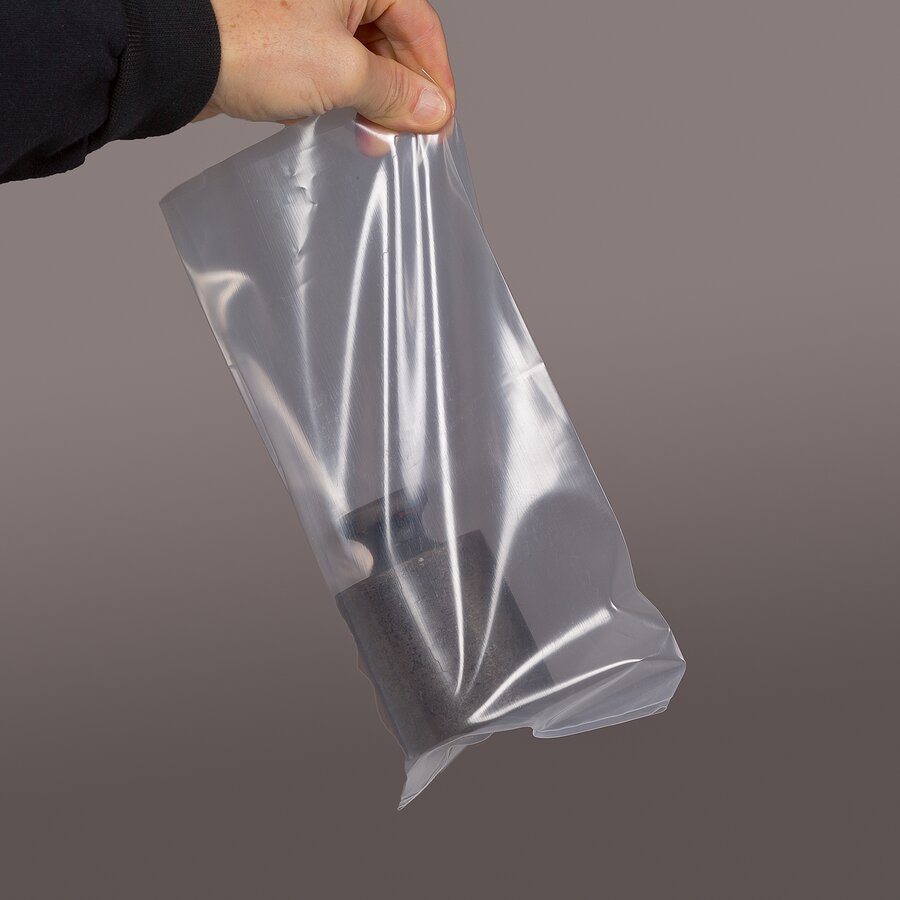 Dank reifester LDPE-Folie eignen sich die Beutel auch zum Verpacken schwerer Produkte