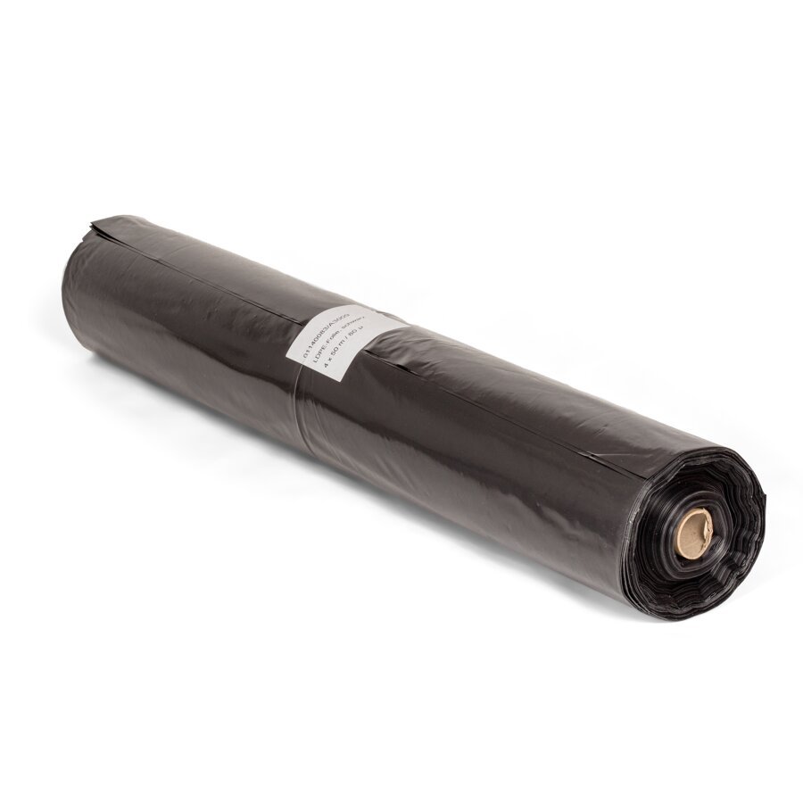 Je nach Folienbreite wird sie auf der Rolle mehrfach zusammengelegt und spart so wertvollen Lagerplatz Je nach Folienbreite wird sie auf der Rolle mehrfach zusammengelegt und spart so wertvollen Lagerplatz