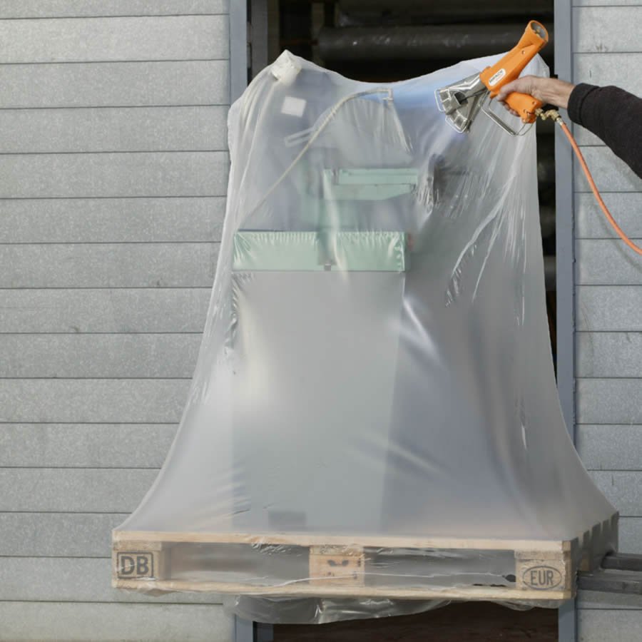 Folie zum Schrumpfen fr hohe Rei-und Durchstofestigkeit