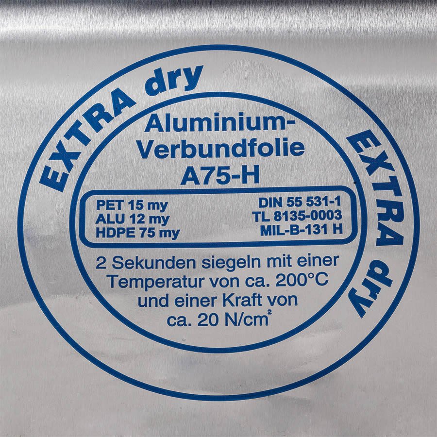Aluminiuim-Verbundfolie extra dry