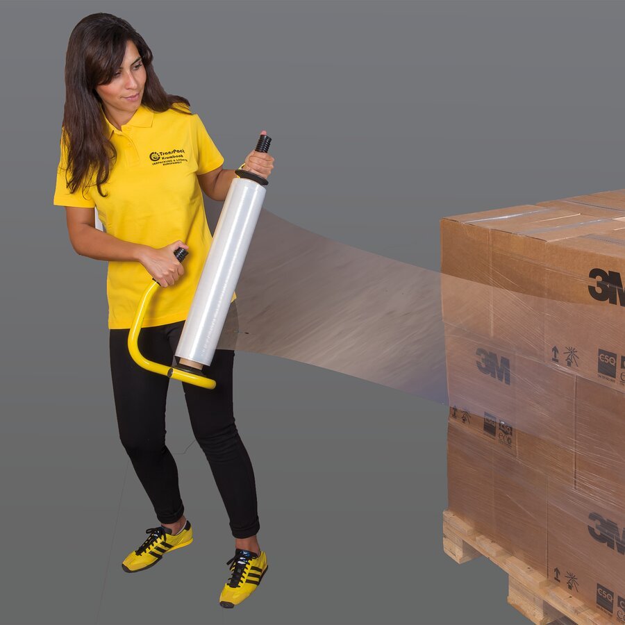 Handstretchfolie extra reißfest mit maximaler Foliendehnung Handstretchfolie extra reißfest mit maximaler Foliendehnung