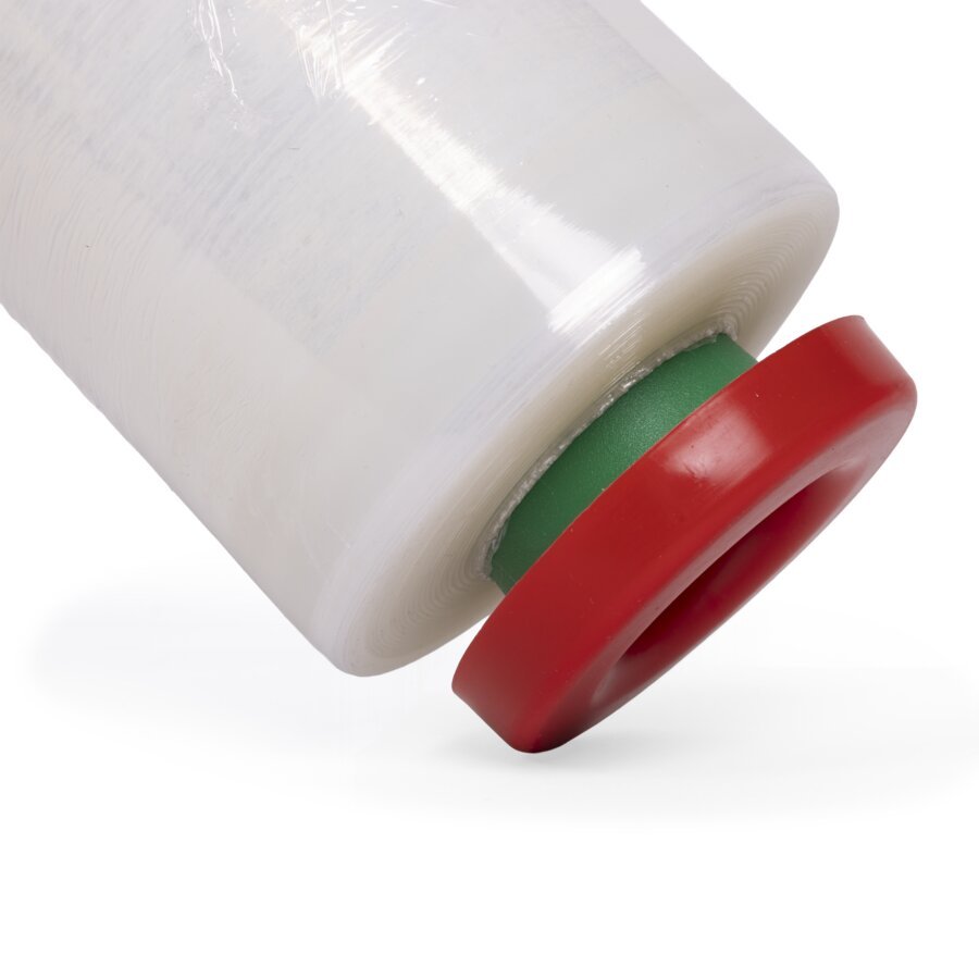 Der �berstehende Ring sch�tzt die Folienkante vor Besch�digung