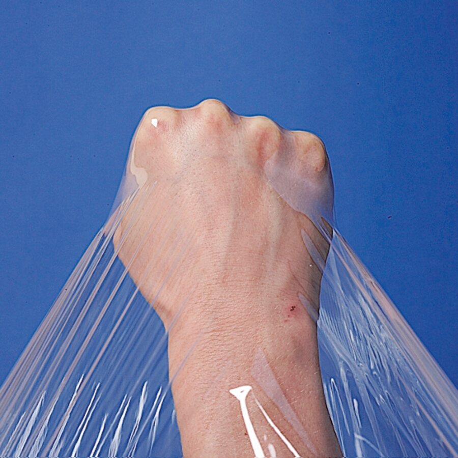 Handfolie Stretch ist biaxial dehnbar