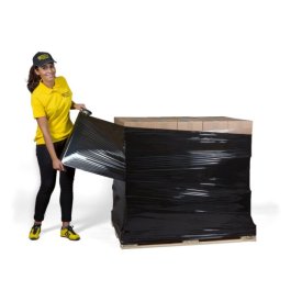 Handstretchfolie, schwarz