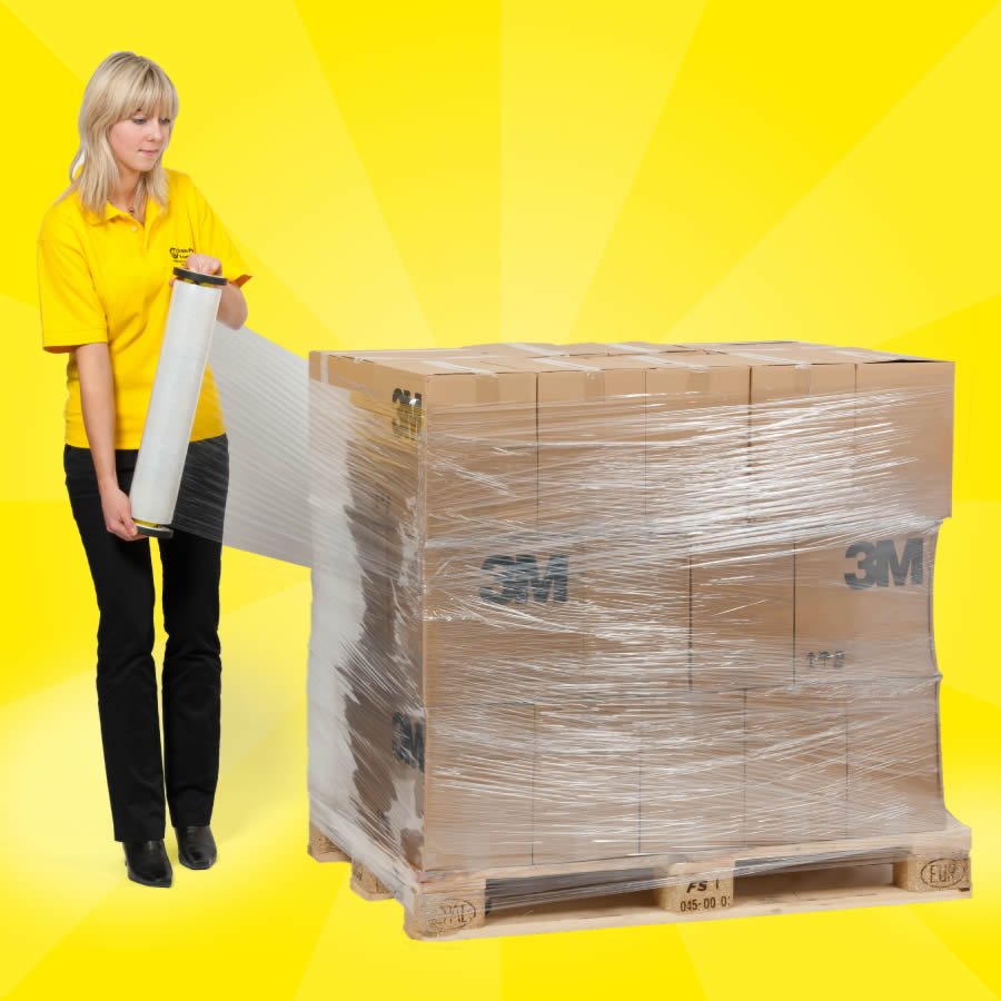 Gleithlsen fr Handstretchfolie