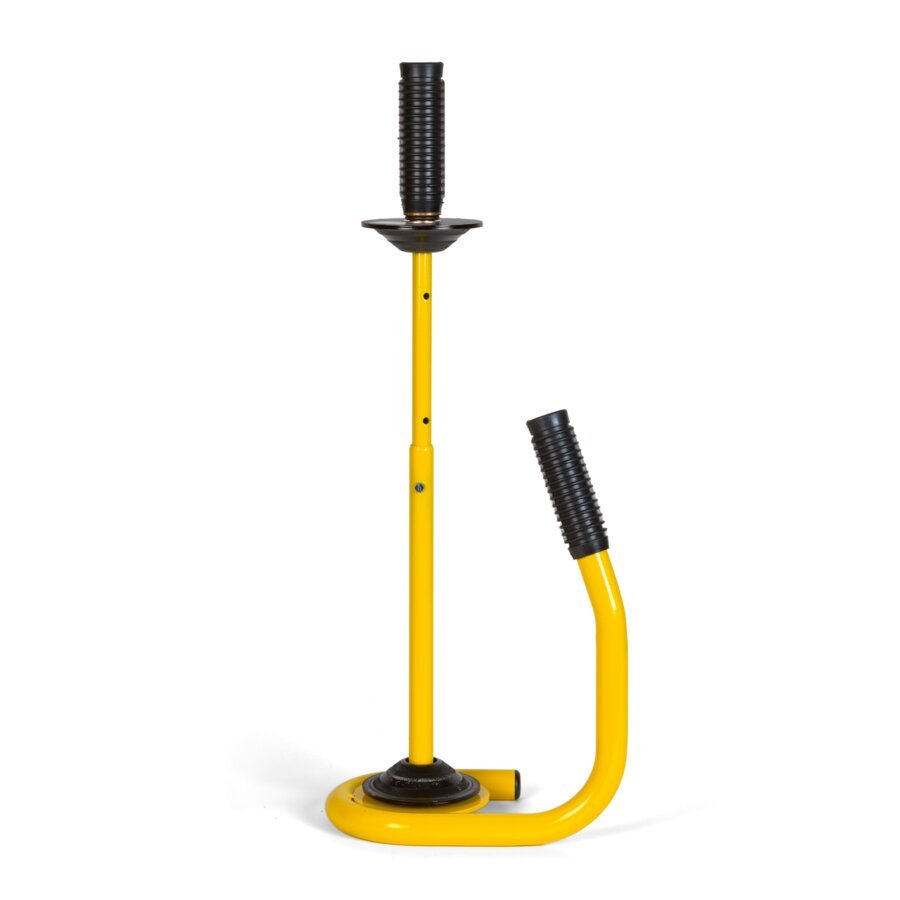 Mit kugelgelagerter Abrollbremse und praktischer Zentrierscheibe aus Metall