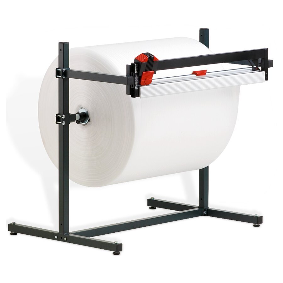 Schneidstnder SYSTEM 2000 zum Sichern und Konfektionieren von Folie, Papier oder Rollenwellpappe