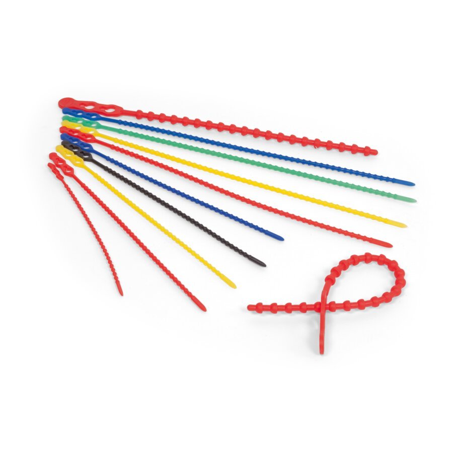 Auf Anfrage gibt es die Blitzbinder auch in unterschiedlichen Farben