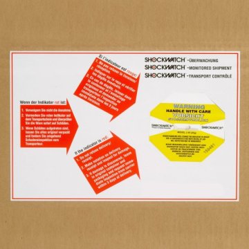 Shockwatch Stoßindikator