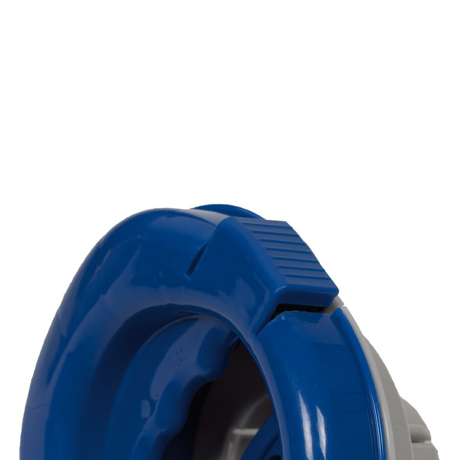 Die Abrollspannung kann einfach mittels Druck reguliert werden