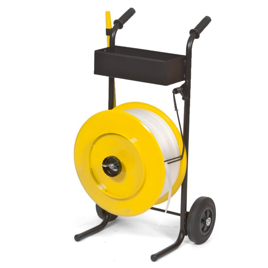 Abroller, für Komposit-Band mit Behälter Abroller, für Komposit-Band mit Behälter