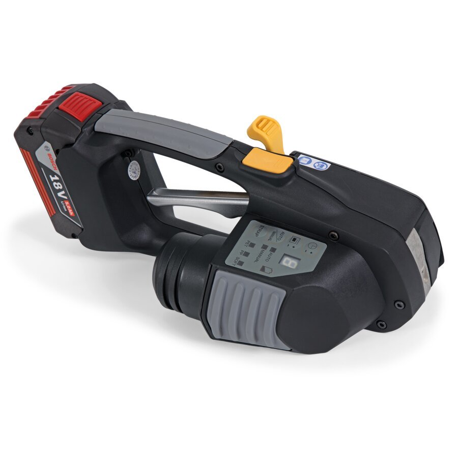 Spannen und Verschlieen in zwei Arbeitsschritten