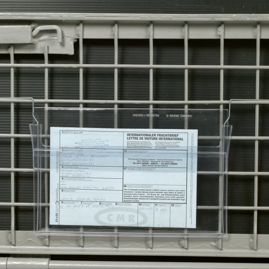 Drahtbgeltasche fr Gitterboxen einfach einzuhngen