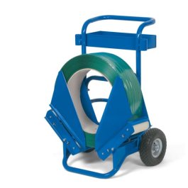 Abrollwagen fr Umreifungsbnder, Universal