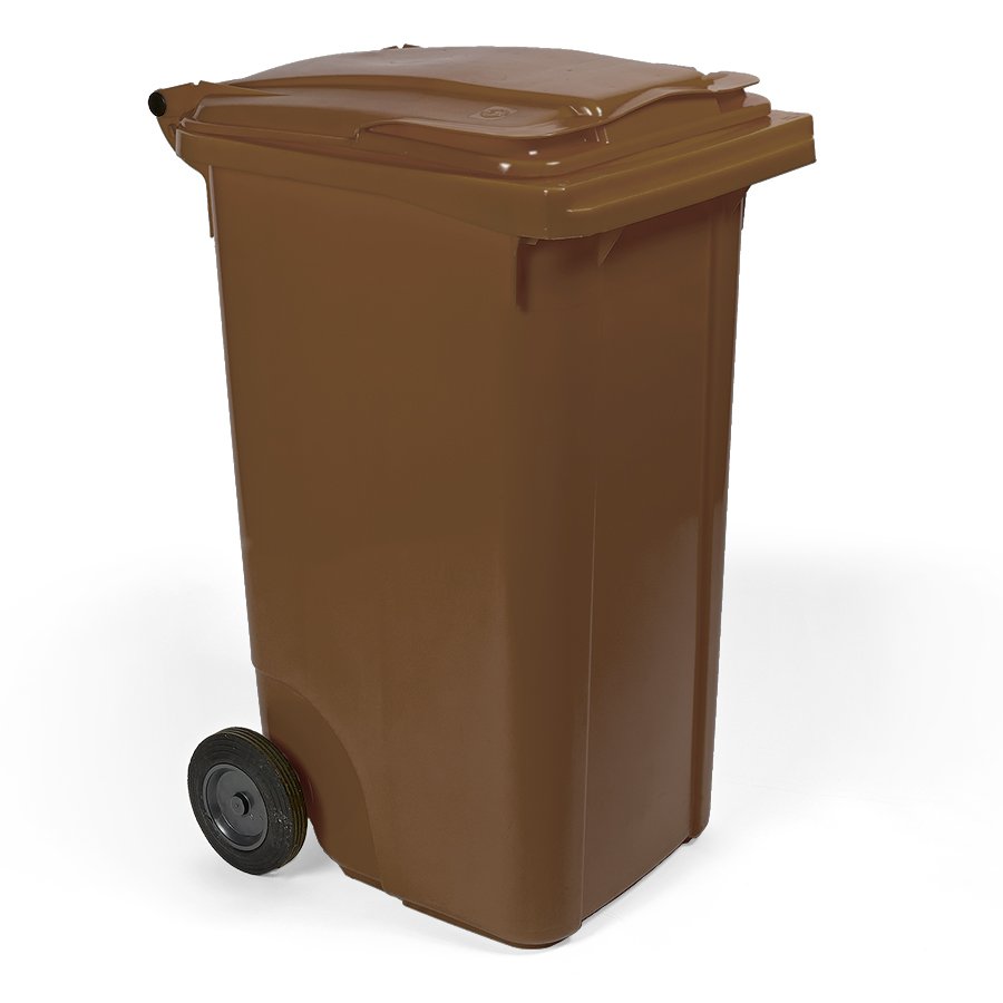 Fahrbare Mlltonne aus hochwertigem, robustem Kunststoff