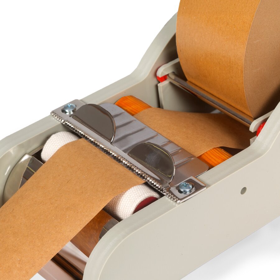 Anfeuchtewalze mit Abrissschiene