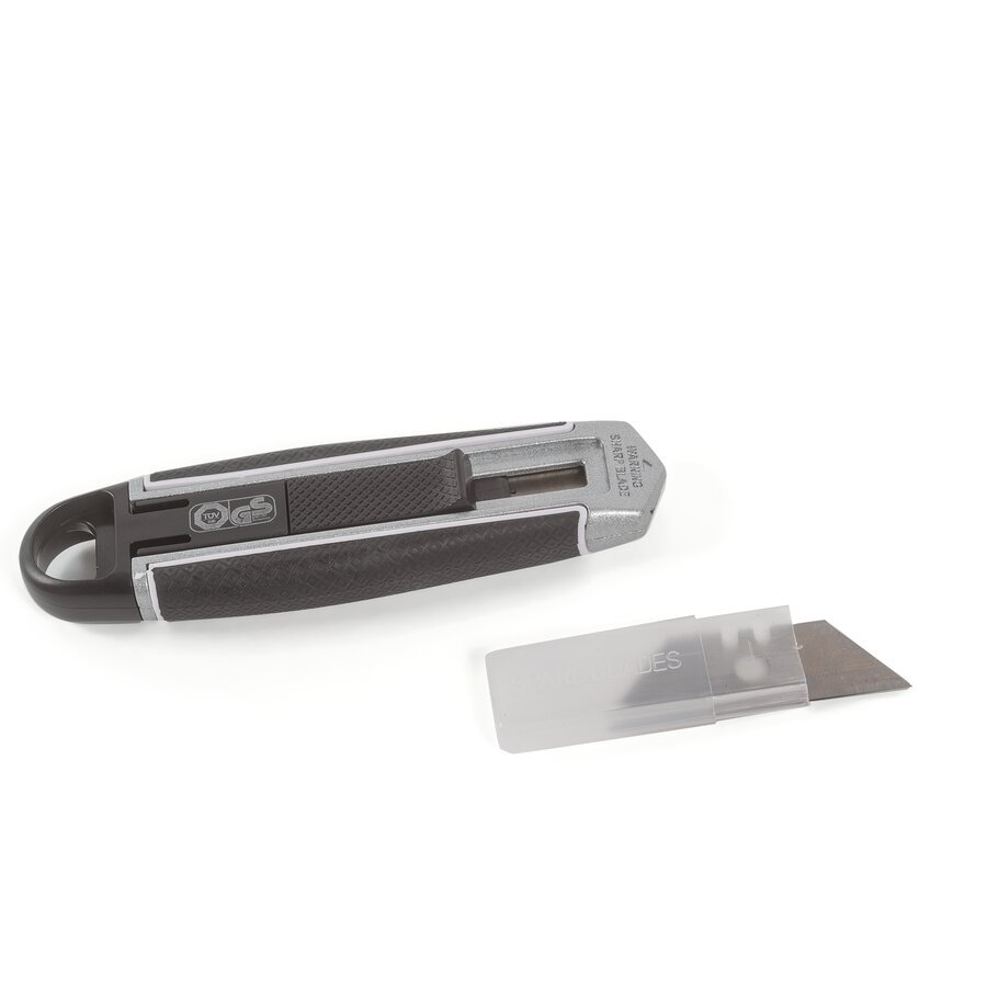 Lieferung inkl. 2 Trapez-Ersatzklingen