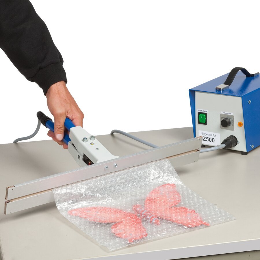 Nach dem Schlieen der Zange beginnt der Schweiimpuls automatisch