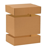 Ring f�r St�lpdeckelkarton 3-teilig 316 x 210 x 200 1-wellig