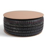Zuschnitt aus Wellpappe 1-wellig rund 300 mm