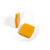 Kartonclip 1-seitig gelb
