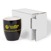 Klappschachtel f�r 1 Tasse 185 x 80 x 120 mm wei�