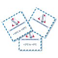 Luftfracht-Etiketten f�r temperatursensible G�ter