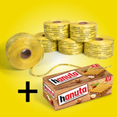 Textilband 16 mm Set 6 Rollen + Hanuta