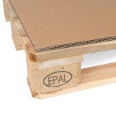 Zwischenlage aus Wellpappe 3-wellig ACA 1150 x 750 mm