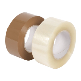 Paketband PP extra lang 50 mm transparent