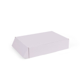 Faltschachtel mit Seitenklappen 237 x 348 x 77 mm wei�