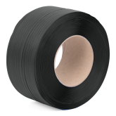 PP-Band f�r Maschinen 12 mm 1600 lfm schwarz