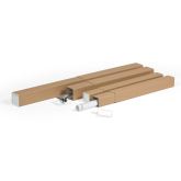 Versandh�lse eckig teleskopierbar 860 - 1650 x 108 mm
