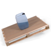 Holz-Palette 1200 x 800 mm mit Antirutsch-Folie