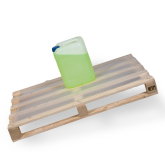 Holz-Palette 1200 x 800 mm mit Antirutsch-Folie